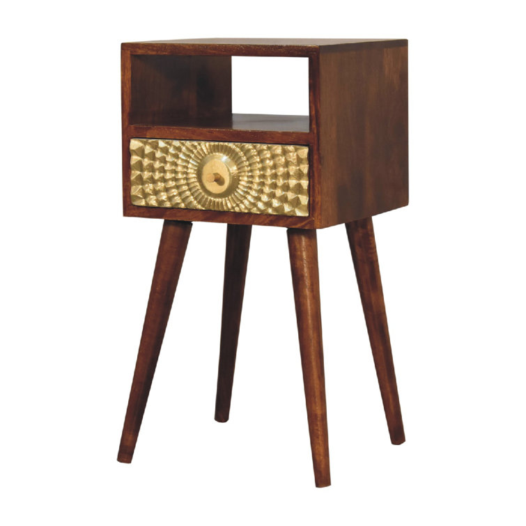 Fairmont Park Ireton Solid Wood Bedside Table Wayfair.co.uk